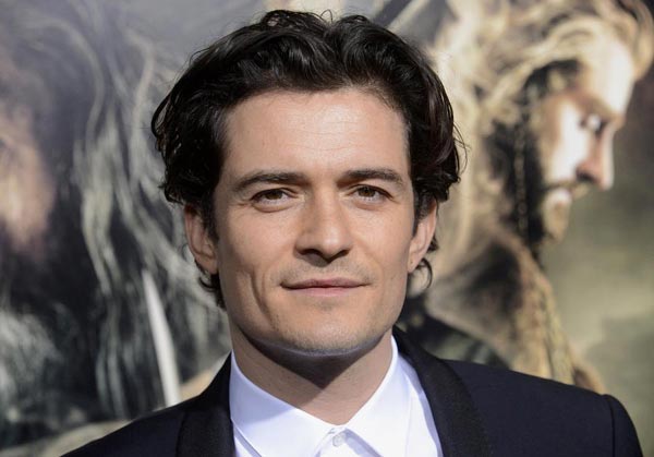 Orlando Bloom at premiere of 'The Hobbit'