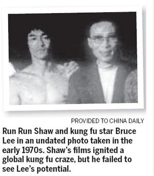 Movie Mogul Run Run Shaw 107 Dies In Hk 4 Chinadaily Com Cn