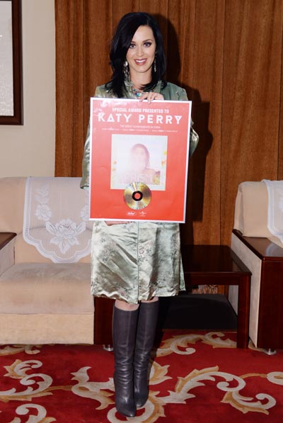 When Katy Perry cries in Beijing