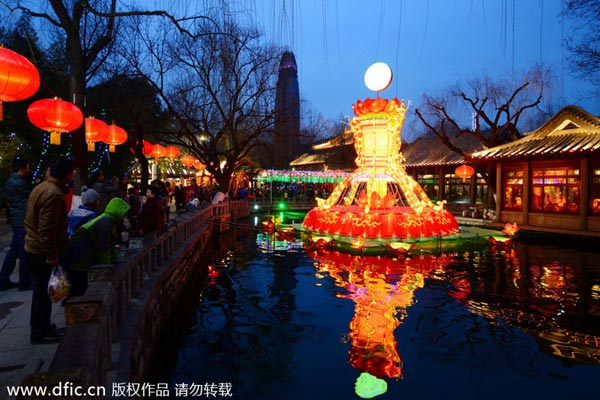 China's top lantern shows