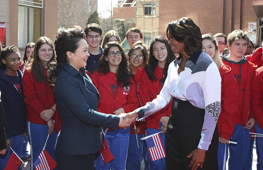 US first lady shows character during maiden visit to China