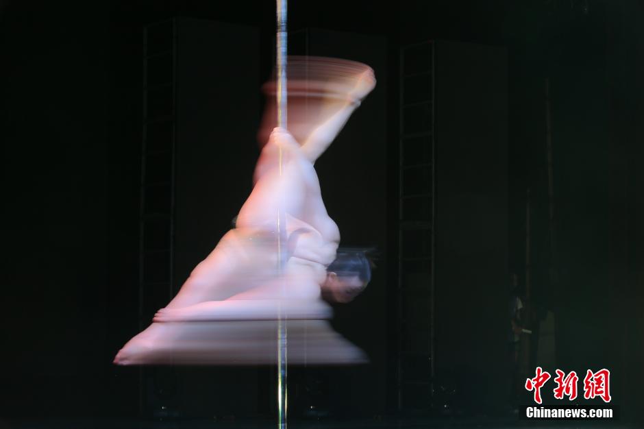Pole Dance Championship held in Tianjin