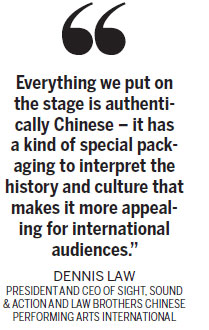 Chinese inspired Broadway style performance to premier in Beijing