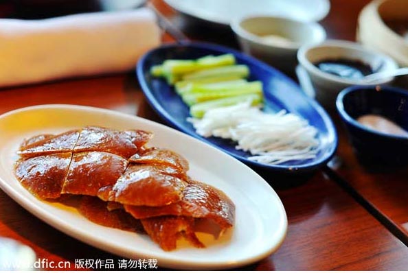 Hollywood A-listers love China and Peking Duck