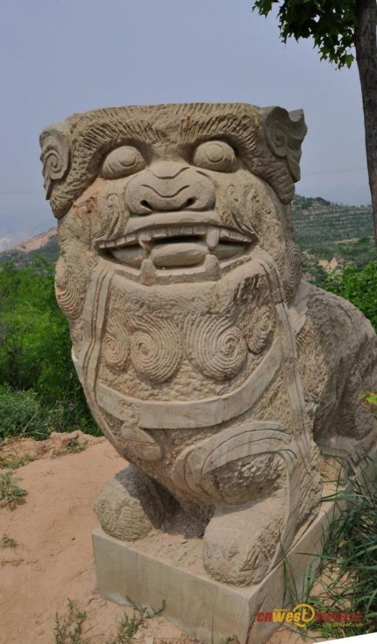 Shaanxi stone lions find fans online