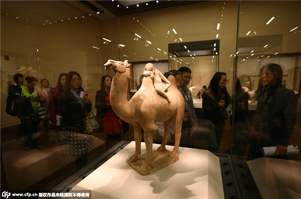 Silk Road exhibition opens to the public