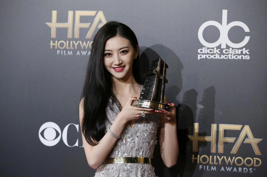 Chinese actress Jing Tian wins Hollywood International Award