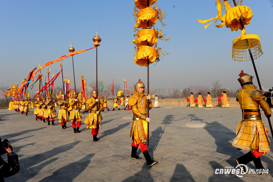 Sacrificial rite held in Xi'an to mark winter solstice day