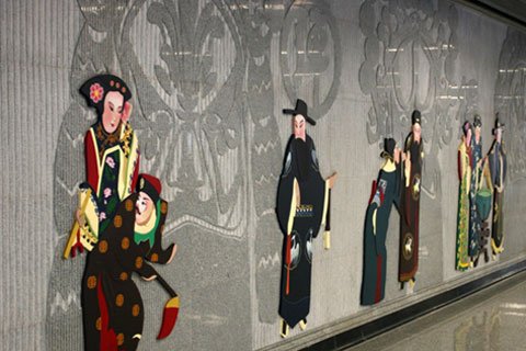 Artistic metro stations in China