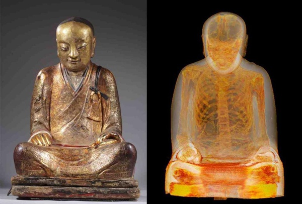 Mummified Buddha shown in Hungary stolen from China: government<BR>