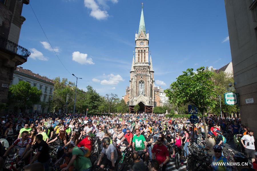 Event 'I Bike Budapest' held in Budapest
