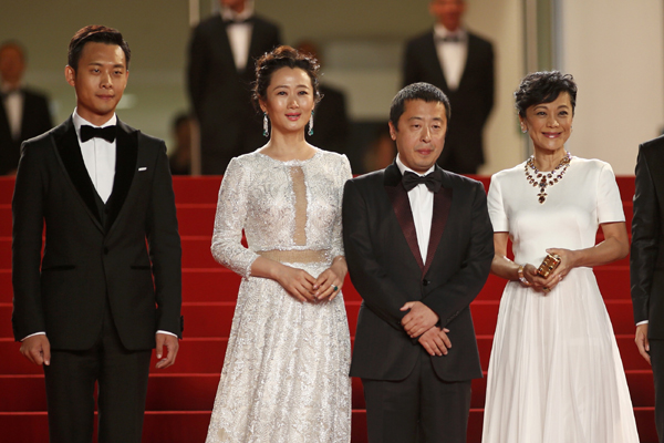 Jia Zhangke's movie screened at Cannes to compete for Palme d'Or