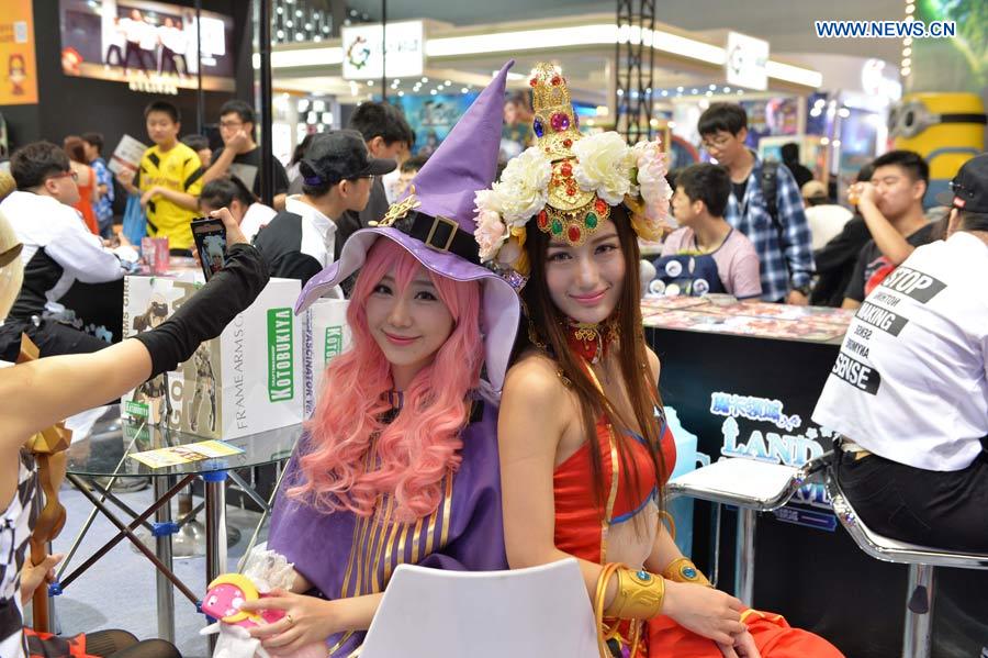 China Int'l Cartoon and Game Expo kicks off in Shanghai