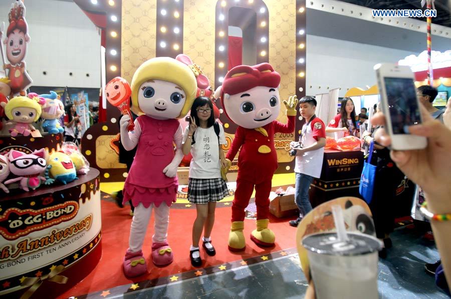 China Int'l Cartoon and Game Expo kicks off in Shanghai