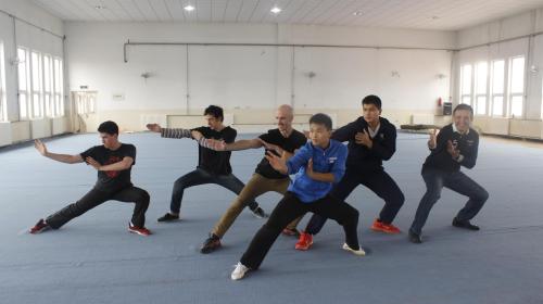 International students fall in love with Wushu