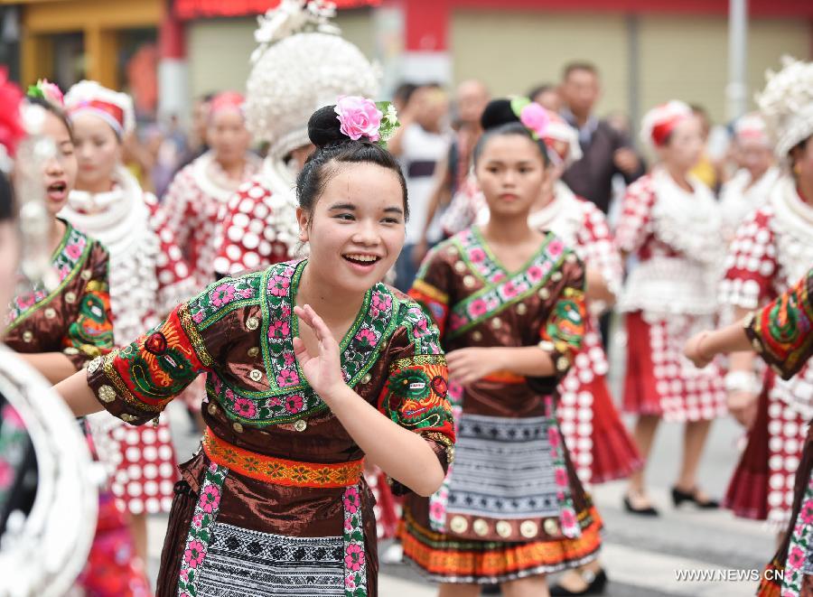 Yang'esha Cultural Festival marked in SW China's Guizhou