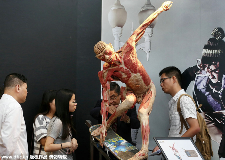 'Bodies' exhibition opens in Hangzhou