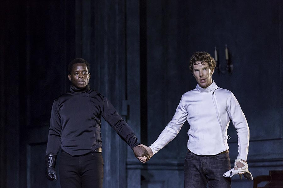 Benedict Cumberbatch performs in <EM>Hamlet</EM>