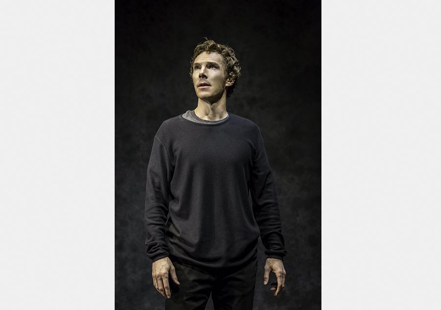 Benedict Cumberbatch performs in <EM>Hamlet</EM>