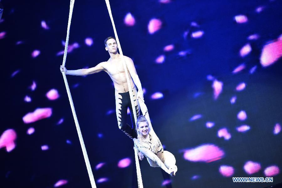 International circus carnival held in Yinchuan