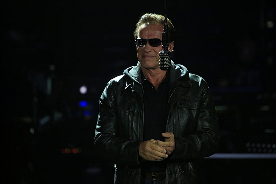 Arnold Schwarzenegger appears on popular Chinese talent show