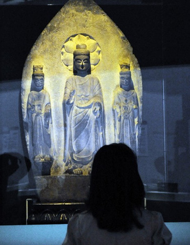 Chinese relics are labeled as 'Japanese national treasures' in Tokyo museum
