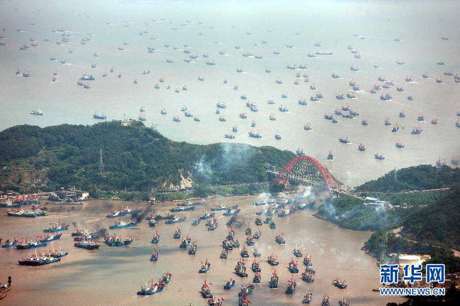 Fishing season begins in East China Sea