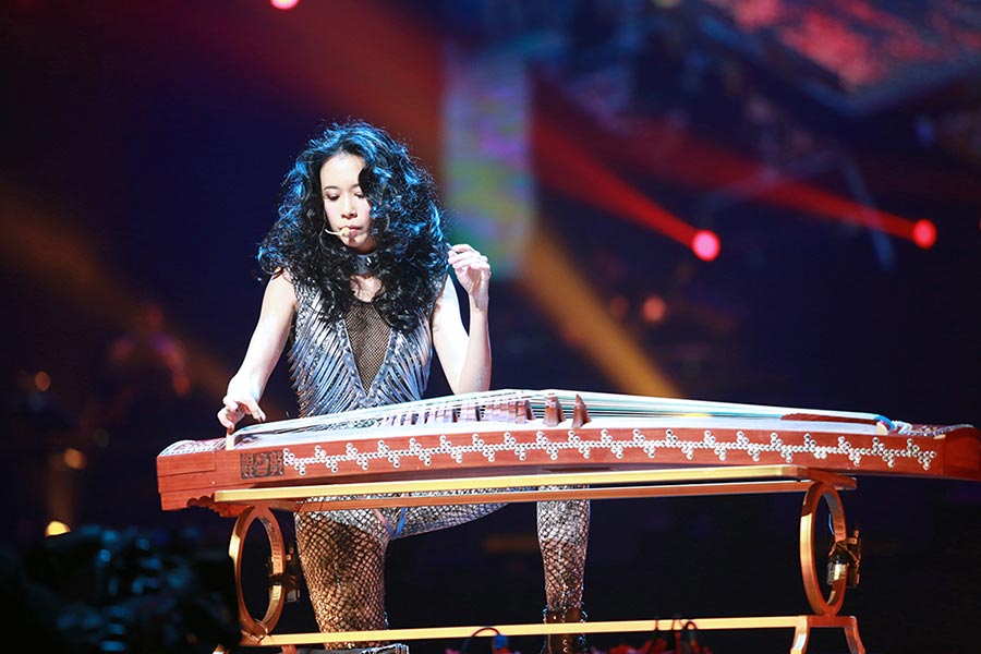 Karen Mok performs in Taipei