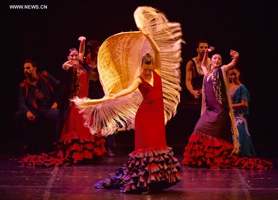 Spanish flamenco dance drama 'Carmen' staged in Beijing