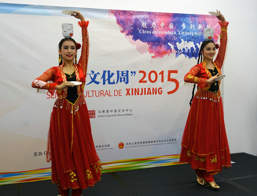 Culture of Xinjiang shines through in Madrid
