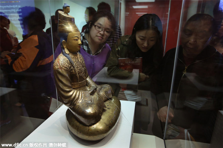 Tibetan relics highlight Shanghai Int'l Arts Festival