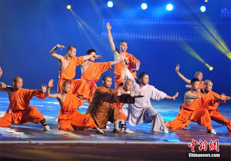 Kung Fu masters gather at Shaolin martial arts festival