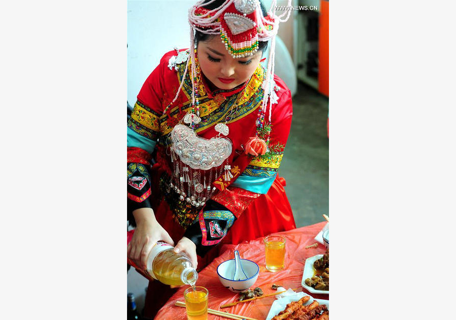 She ethnic people hold wedding ceremony in E China