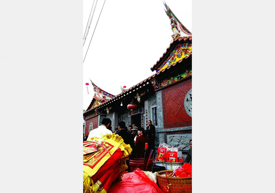 Ancient ancestral worship ceremony held in Xiamen