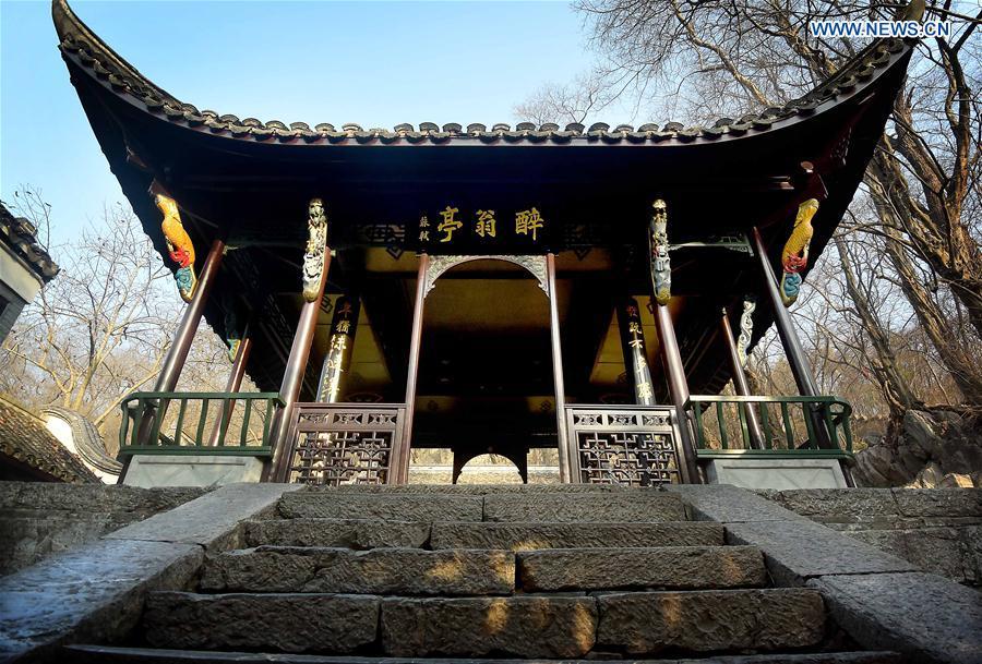 Famous pavilions in China