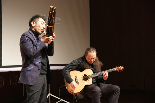 Wu gives ancient instrument a new stage to communicate