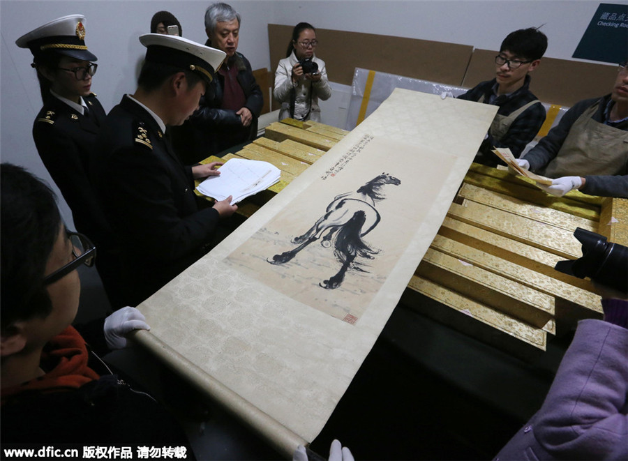 Nearly 100 masterpieces of Chinese painting and calligraphy return to Zhejiang