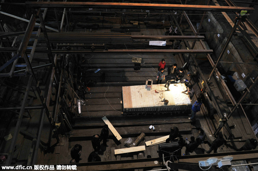 Excavations at Haihunhou cemetery enter experimental stage