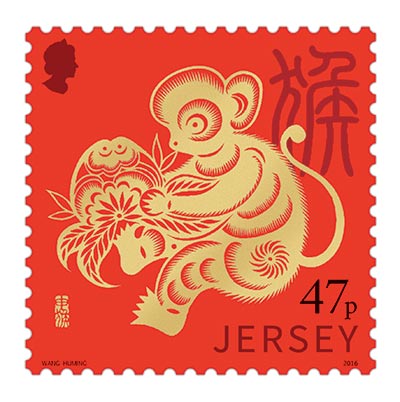 Jersey stamps bloom with Chinese flower connection