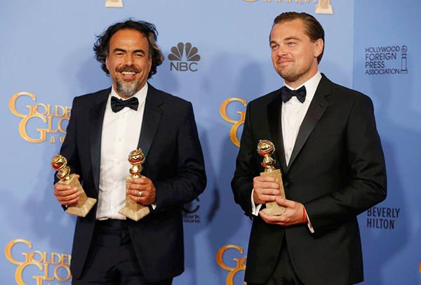 <EM>The Revenant</EM> comes in from the cold at the Golden Globes