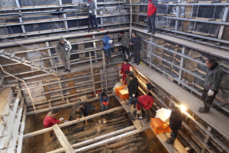 Ancient nobles' tomb excavated in Luoyang city