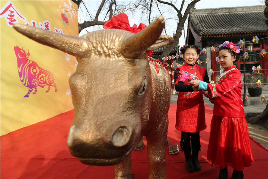 Folk activities celebrate Start of Spring in Beijing