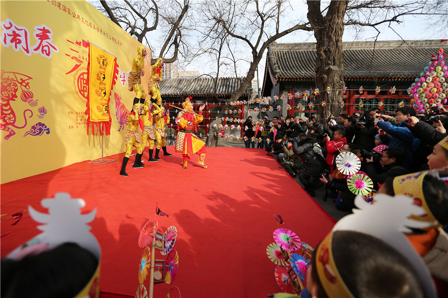 Folk activities celebrate Start of Spring in Beijing