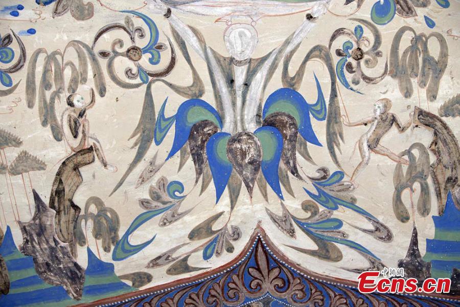 Dunhuang murals feature monkeys 1,400 years ago