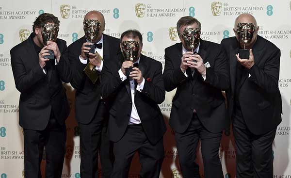 'The Revenant' wins big in Britain's BAFTA awards