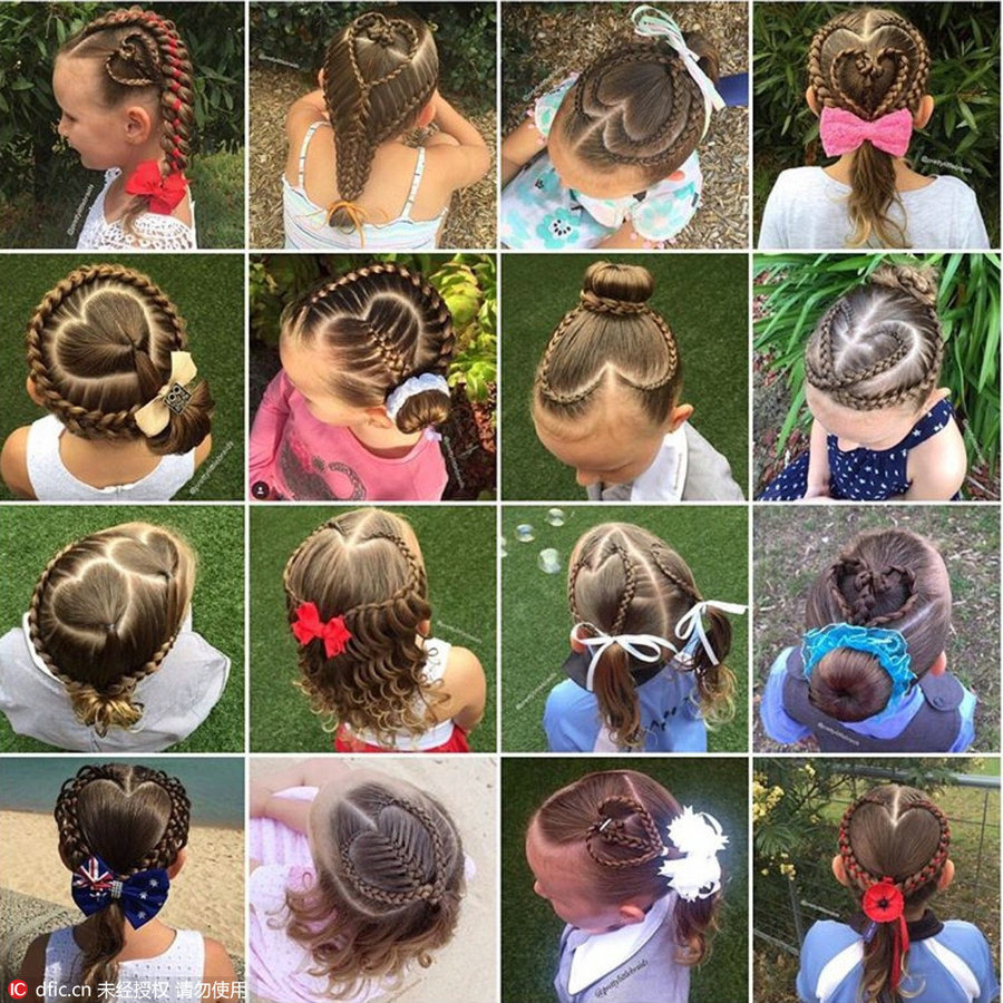Fancy hair braids on little girl amaze social media[2]