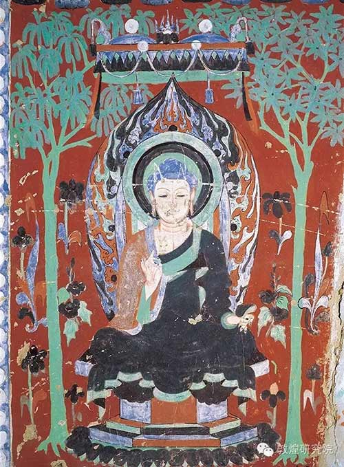 Dunhuang mural paintings tell stories of trees