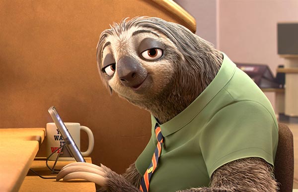 Sloth in <EM>Zootopia</EM> rises to fame in China