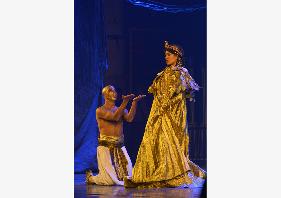 Egyptian dance wows Ningxia audience