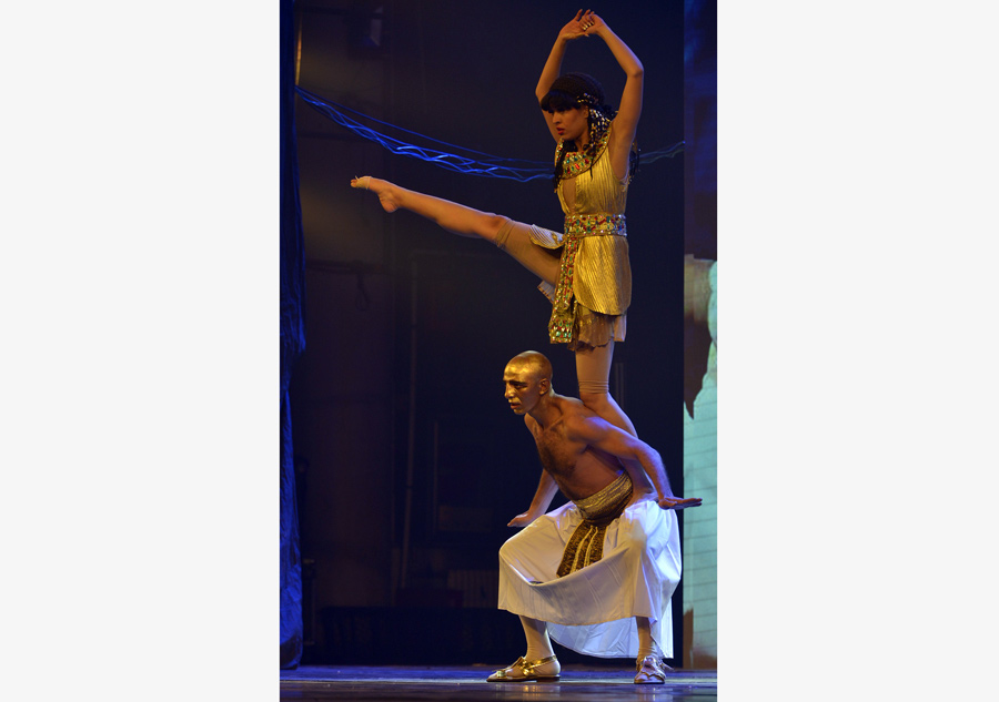 Egyptian dance wows Ningxia audience